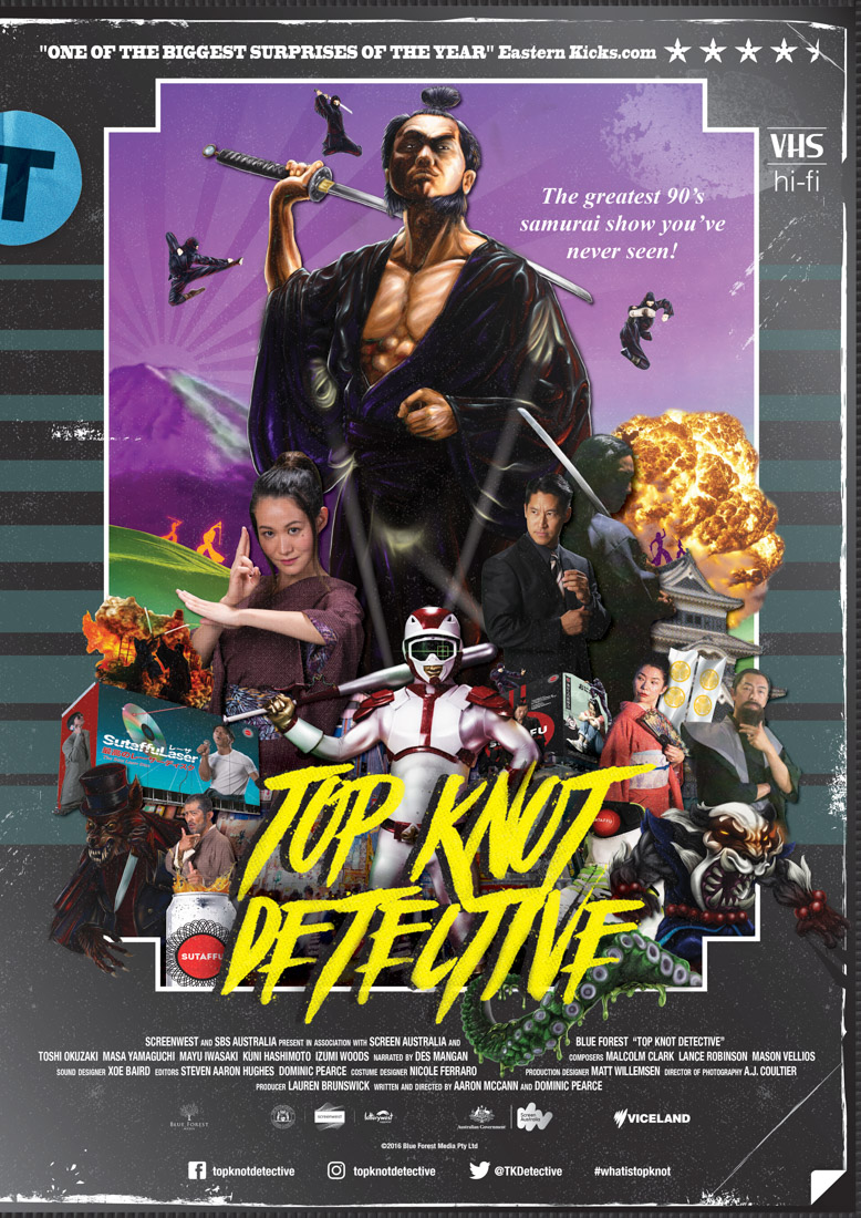 Top Knot Detective - Dominic Pearce y Aaron McCann