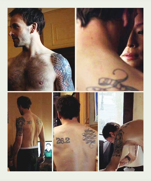 Jonny lee miller tattoos are they real