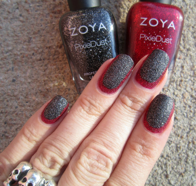 Concrete and Nail Polish: Ruffian With Zoya Chyna & Dahlia