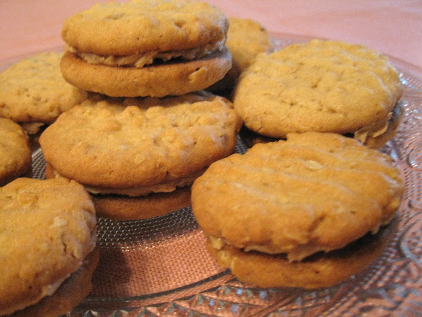 Ma cuisine...sans prétention Biscuits au beurre d'arachides et gruau