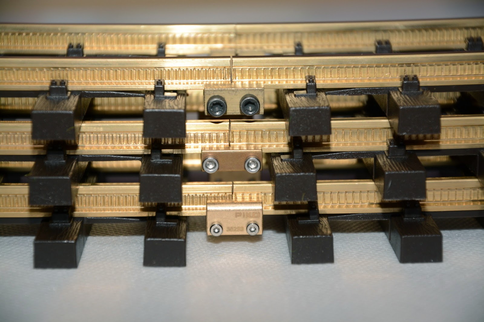 My Miniature Worlds First look at GScale rail clamps