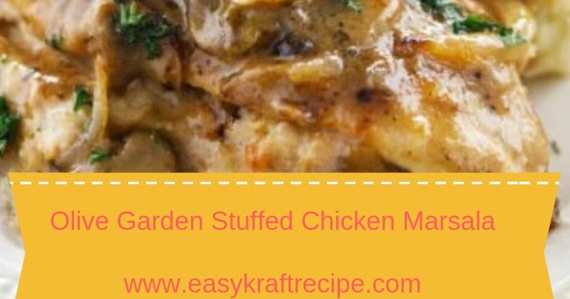 Olive Garden Stuffed Chicken Marsala Christmas Lunch Easy