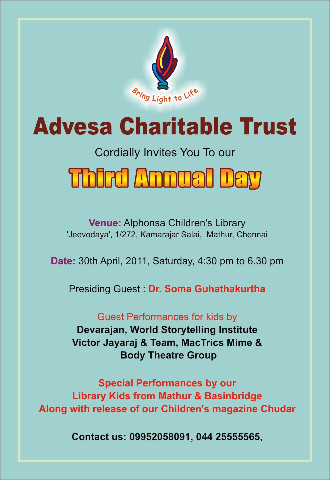 bonsai bumblings advesa charitable trust third annual