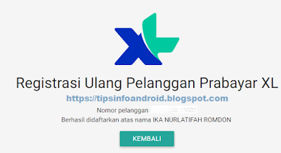 Registrasi Ulang Kartu Xl 100 Berhasil Anti Gagal Nah Itulah