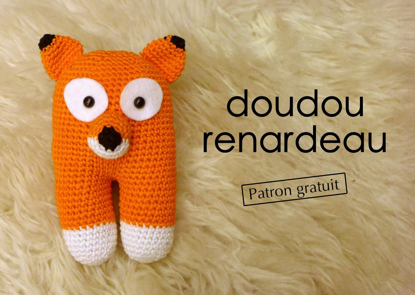 doudou renard crochet