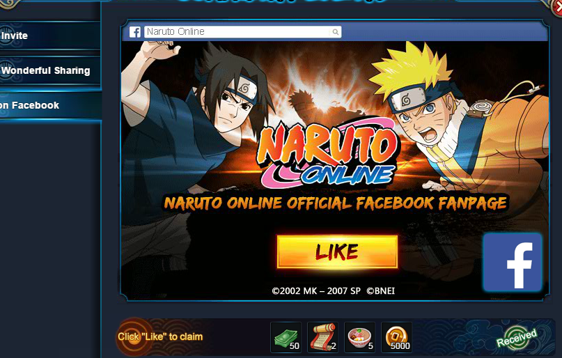 Cara Mendapatkan Coupon Naruto Online Gratis Inter Virtual