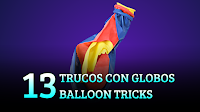 13 trucos con globo, magia-ciencia