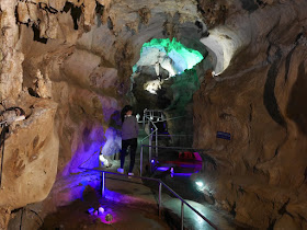 underground river at Panlong Cave in Yunfu