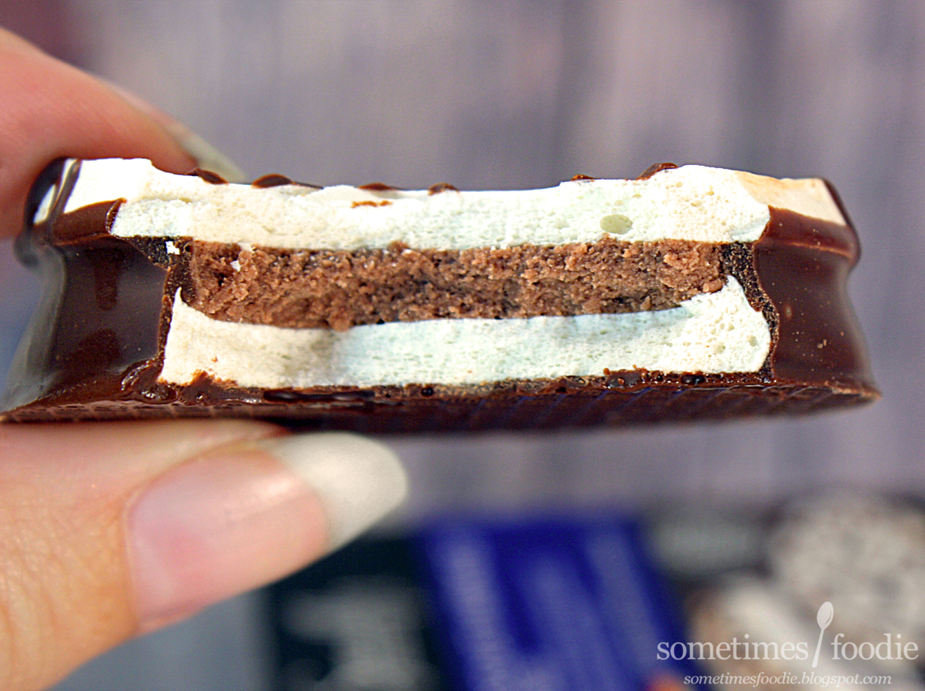 Sometimes Foodie Chocolate Meringue & Almond Creme Cookies Aldi