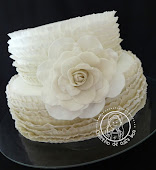 Bolo de casamento (Ruffled Cake)