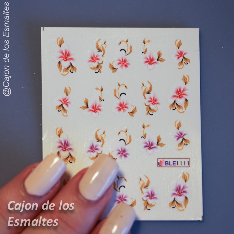 Decals o transfers para uñas