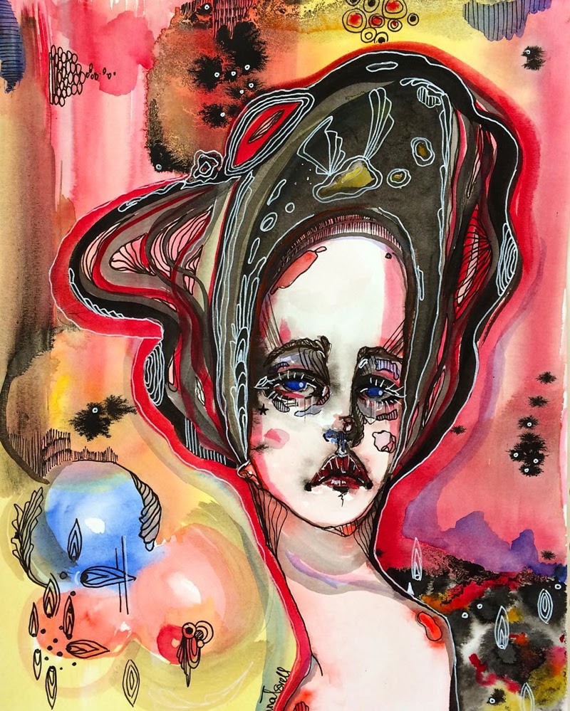 Lovely work of Surrealist Artist Anna Tsvell from Los Angeles. Lovely work of Surrealist Artist Anna Tsvell from Los Angeles.