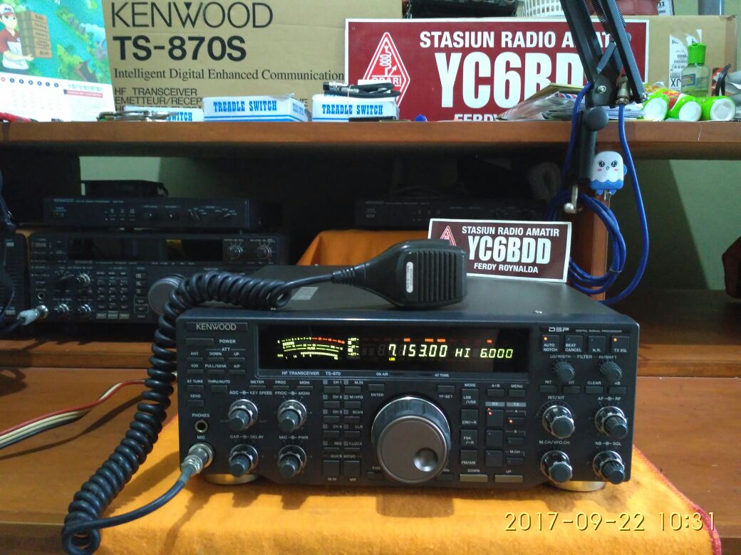 BANDA RADIO KENWOOD TS 870s seri 70800101