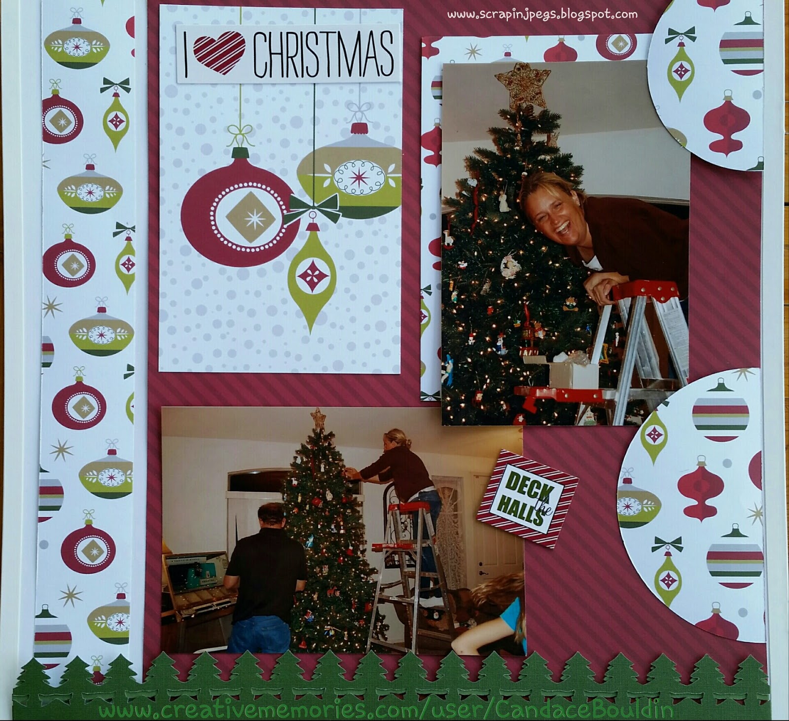 Ornament Your Memories With This Christmas Scrapbook Layout – Creative  Memories Blog