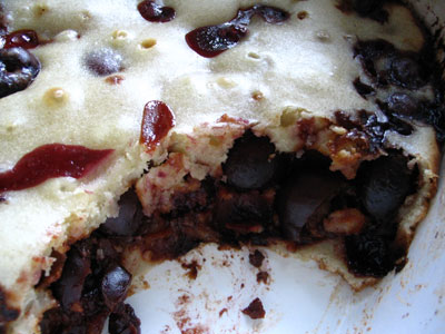 Cherry Clafouti (Baked Cherry Pudding)