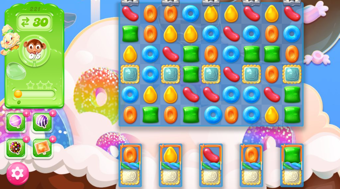 Candy Crush Jelly Saga 221 Candy Crush Jelly Saga 221
