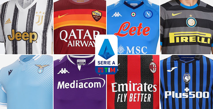 serie a shirts