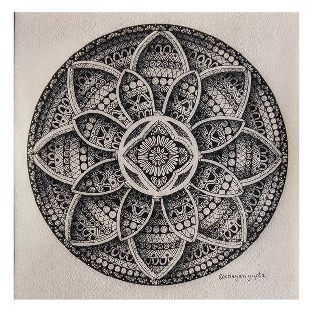 Design Stack: A Blog about Art, Design and Architecture: Detailed 3D  Mandala Drawings