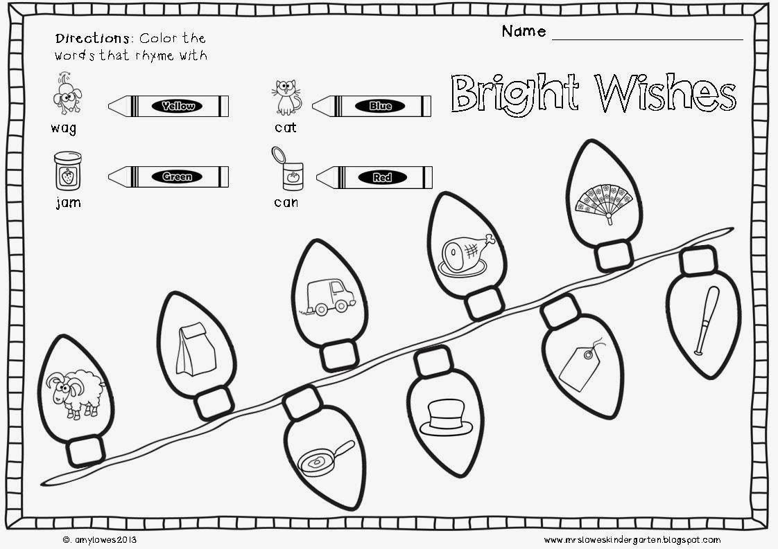 Mrs Lowes Kindergarten Korner No Prep Christmas Math And Literacy Printables Giveaway Mrs Lowes Kindergarten Korner No Prep Christmas Math And Literacy Printables Giveaway