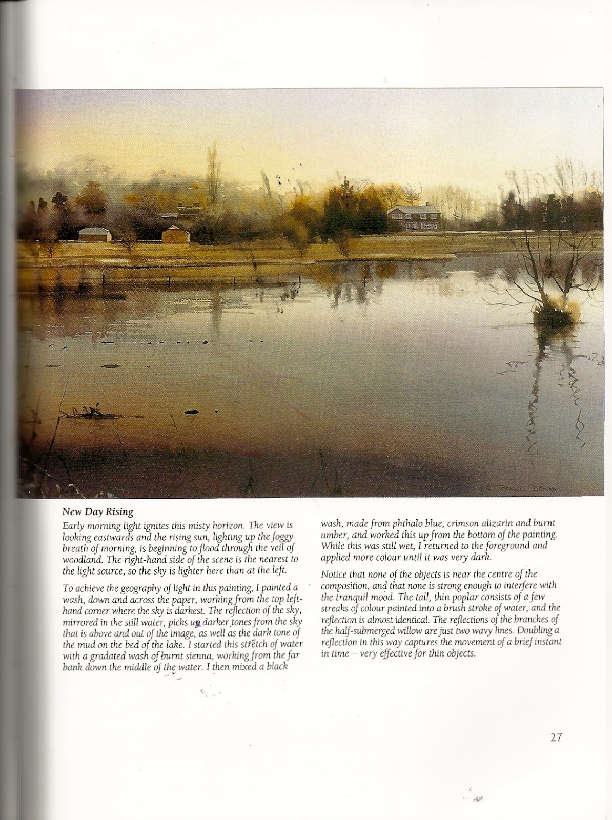 Whatercolorit? Water in Watercolor, by Joe Francis Dowden