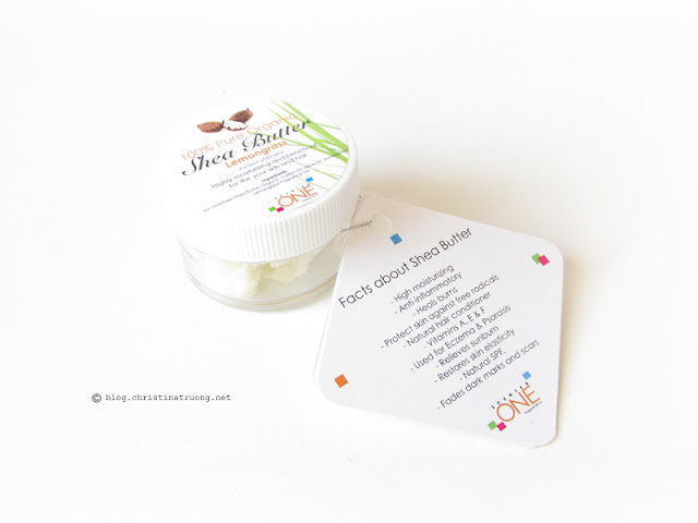 Fashion on Yonge 2016 Swag Bag Scented One Shea Butter Lemongrass