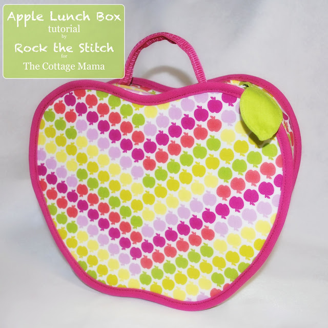 Free Lunch Box Sewing Pattern from The Cottage Mama