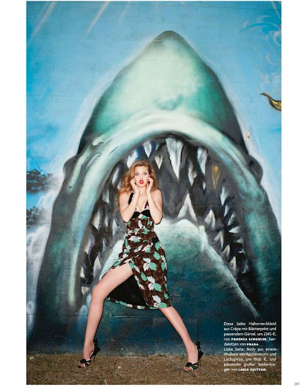 Lindsey Wixson - Vogue Germany. Lindsey Wixson - Vogue Germany.