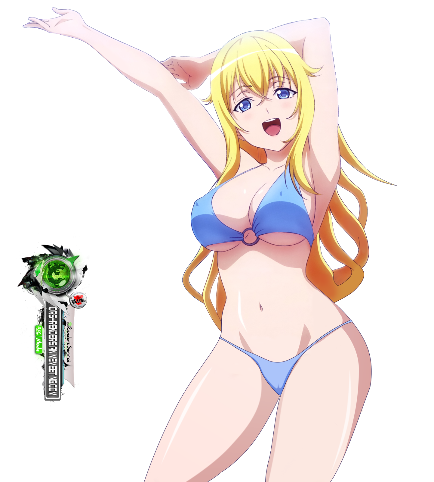 Masou Gakuen HxH:Yurishia Farandole Hyper HOT Bikini HD Render.