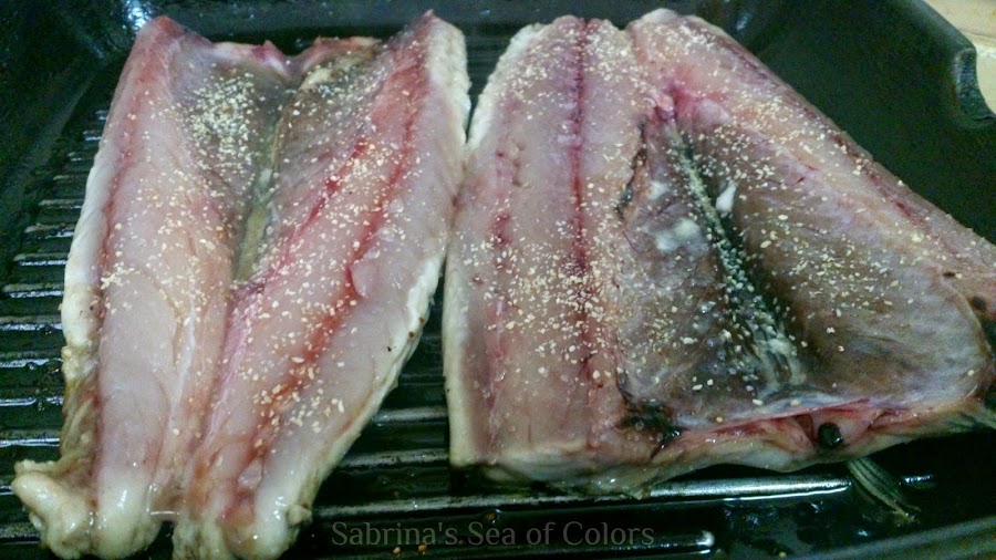 caballa a la plancha