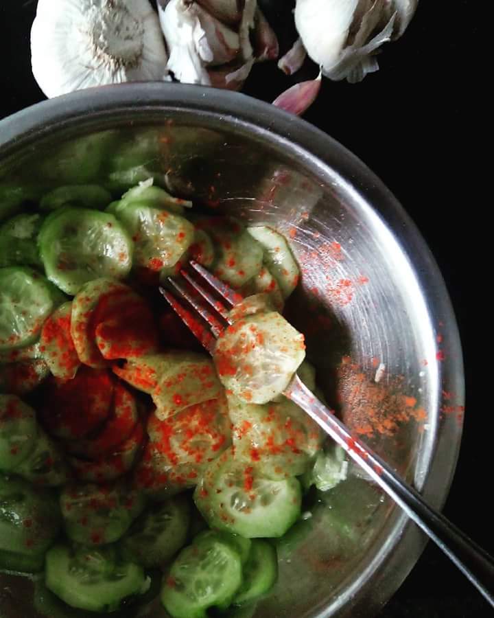 Eni's Kitchen: Hungarian cucumber salad