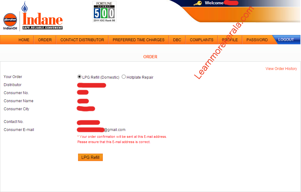 How to book Indane gas online and trace your refill or booked history