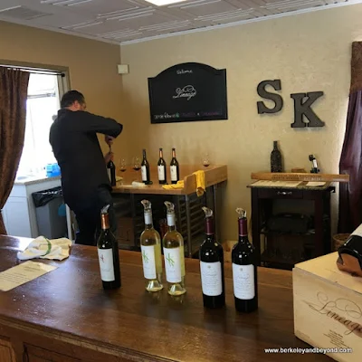 The Steven Kent Winery Reserve Room in Livermore, California