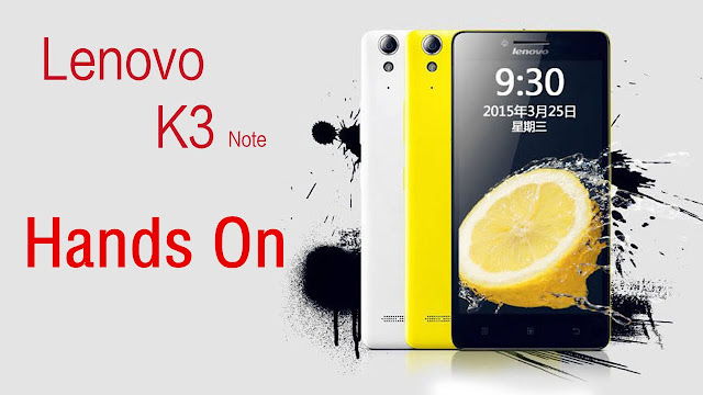 Lenovo K3 Note Smartphone Original User Review