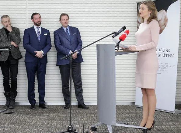 Hereditary Grand Duchess Stephanie and Hereditary Grand Duke Guillaume of Luxembourg