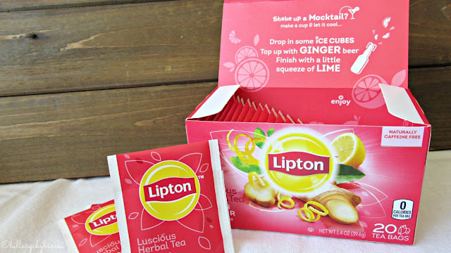 Lipton's Lemon Ginger Herbal Tea
