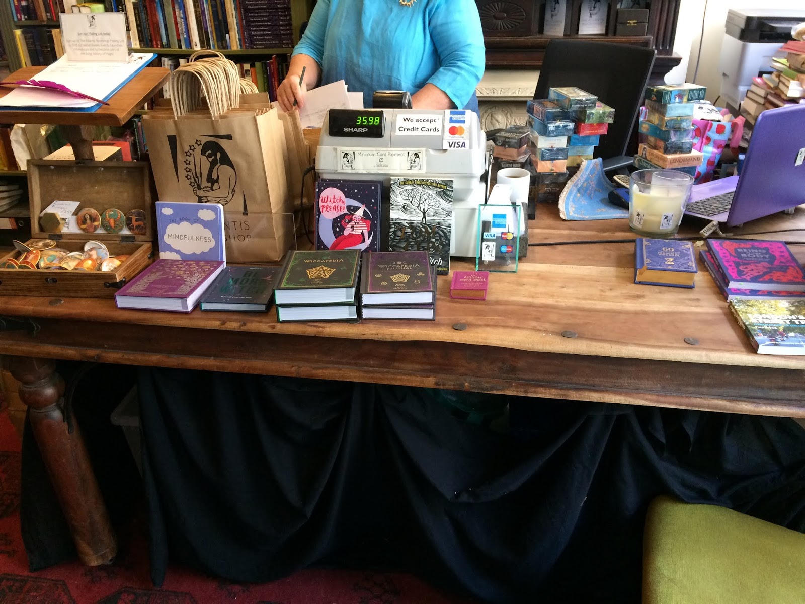 Inside The Atlantis Bookshop