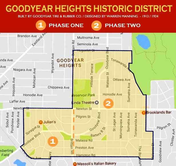 MAPS AND INFORMATION Historic Goodyear Heights