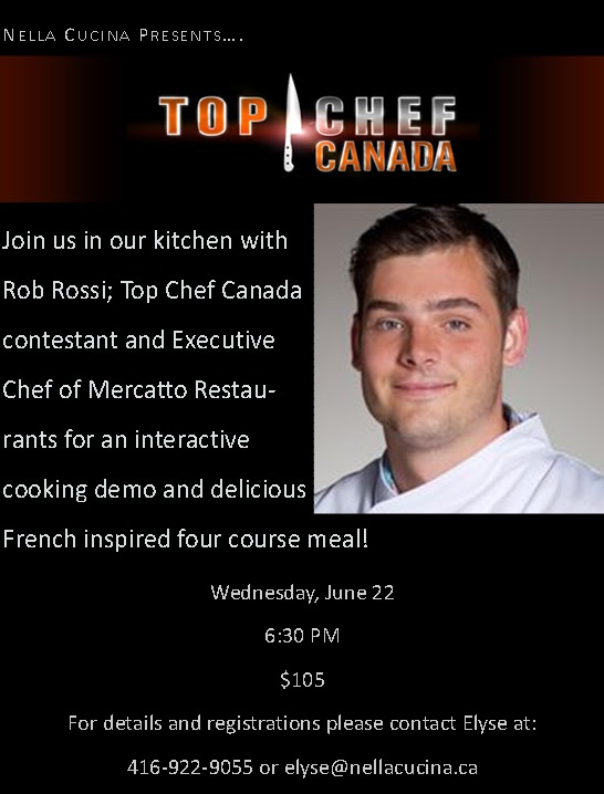 Nella Cucina: Top Chef Canada's Rob Rossi at Nella Cucina