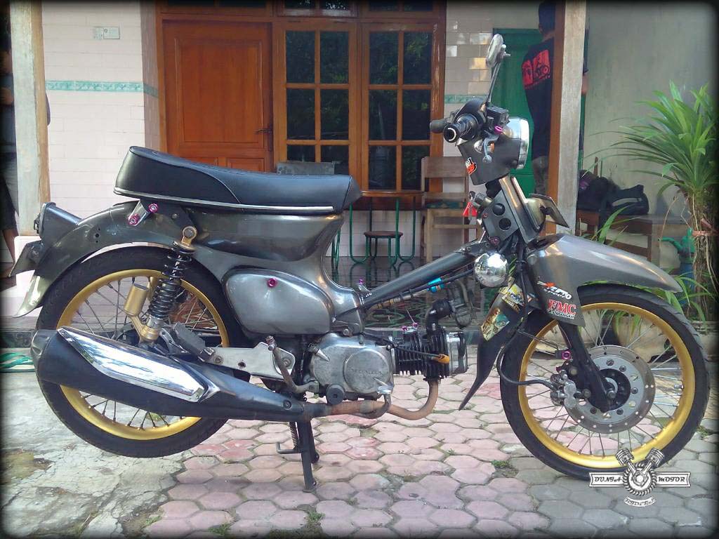 Sejarah Honda C70 Dan Gambar Honda C70 Keren Dunia Modifikasi Motor