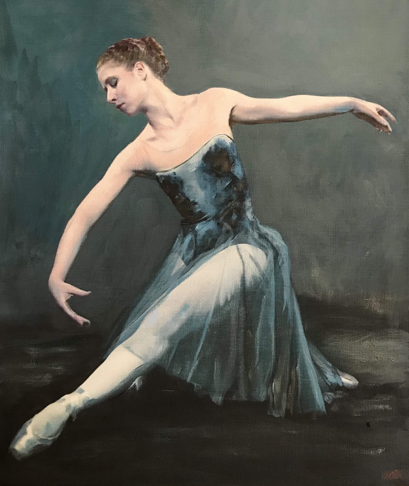 William Oxer художник балерина
