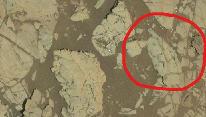 On Mars have found the fossil holes of giant worms (2)