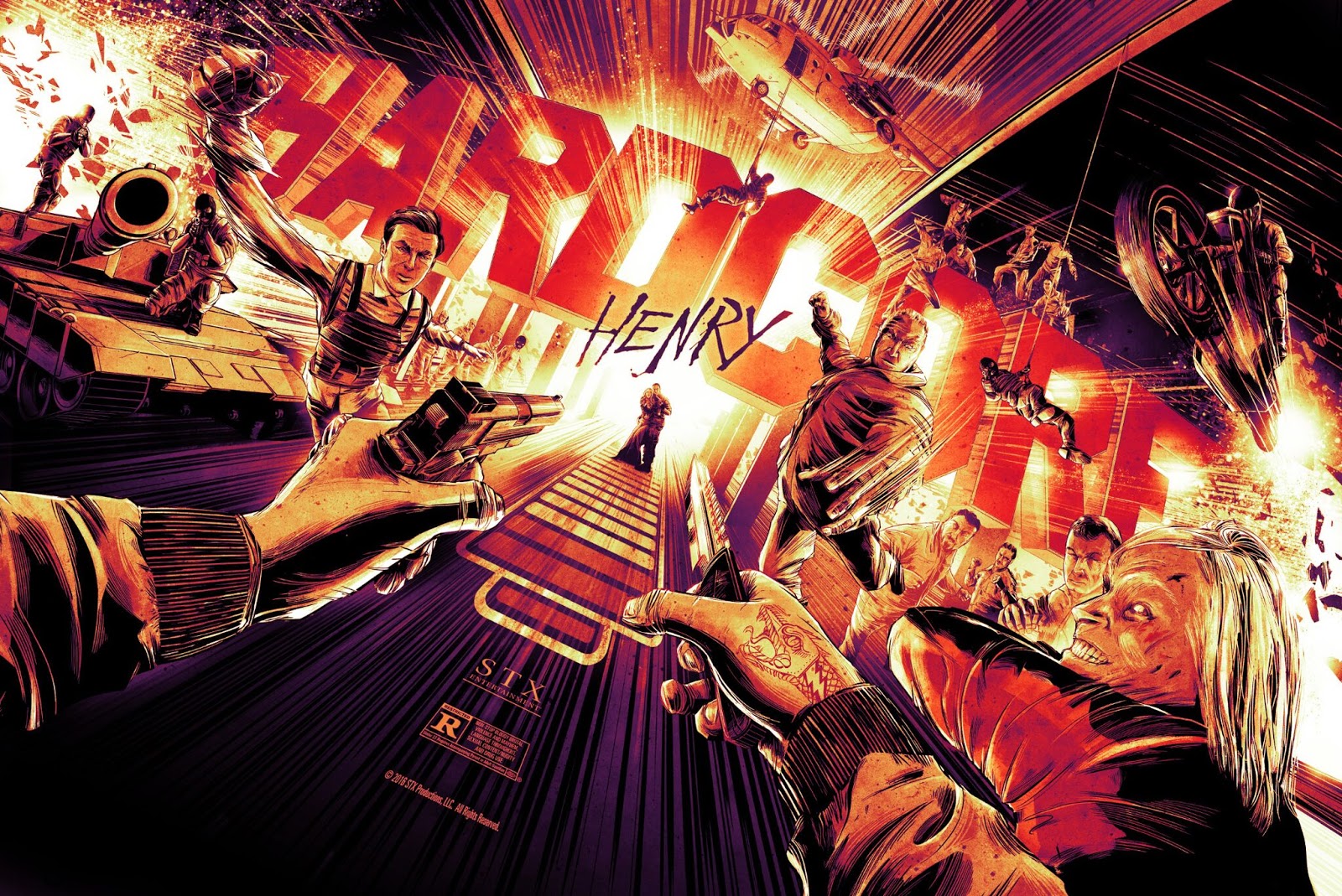 Detrás de las Cámaras Hardcore Henry, película rodada como un videojuego FPS