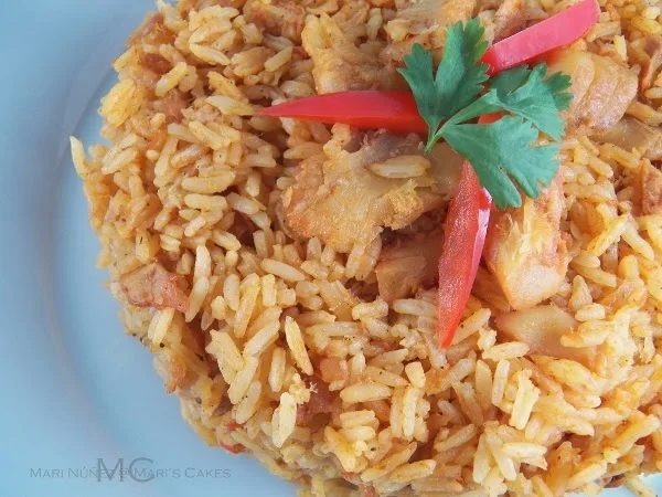 receta de arroz con bacalao