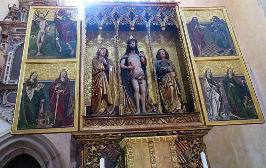 Ołtarz Vir dolorum - Macieja Korwina. Ołtarz Vir dolorum - Macieja Korwina.