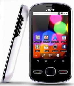Acer beTouch E140 announced in the UK