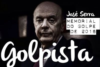Resultado de imagem para Serra golpista