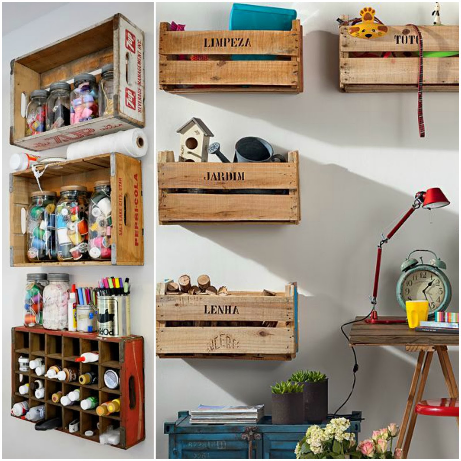 Turistas Style Decorando con...cajas de fruta Turistas Style Decorando con...cajas de fruta