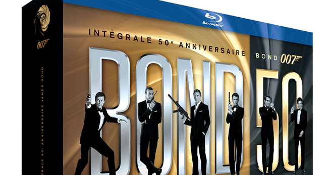 Coffret Dvd James Bond 007 L Intégrale Des 22 Films Mon Monde: DVD - Bond 50