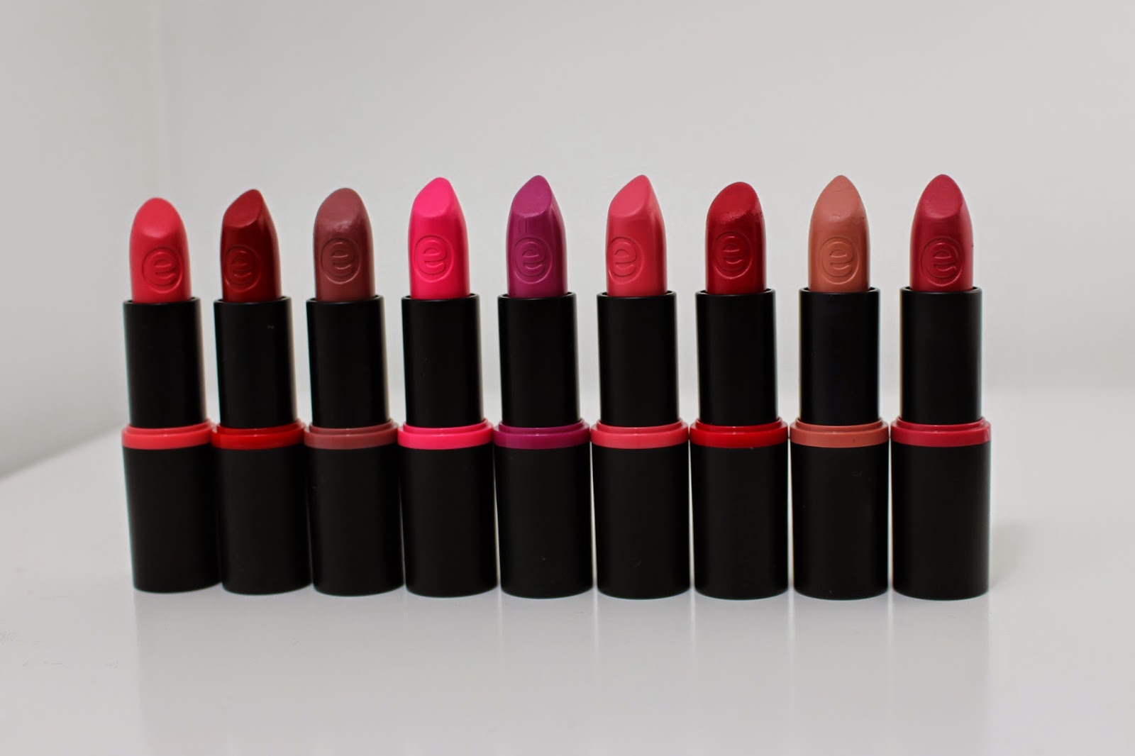 My Beauty Box Essence Longlasting Lipsticks Review and Swatches