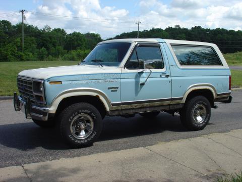 Ford Bronco and F-Series Pickup 1986 Engine Control Module Wiring